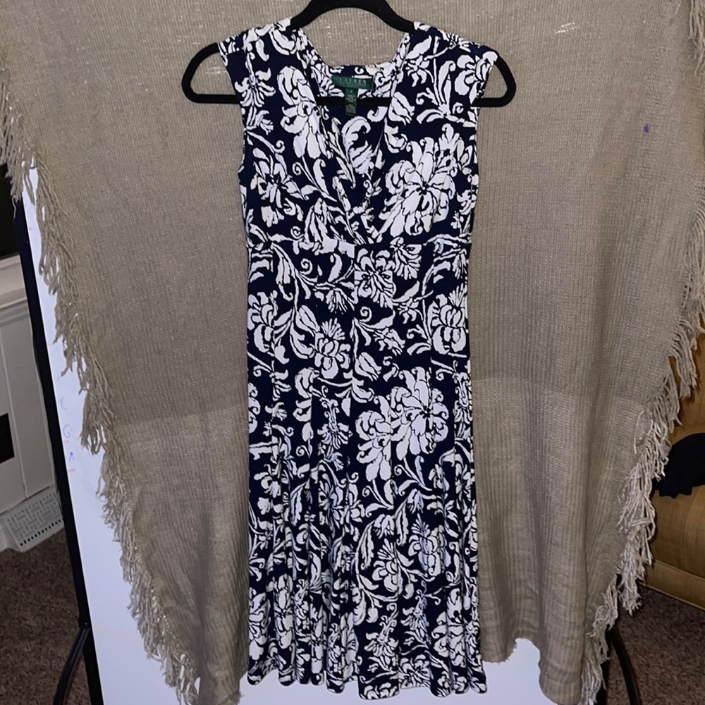 Navy Blue Ralph by Ralph Lauren Mid Dress